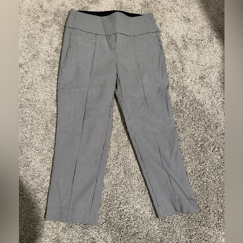 Tiny Checkered Formal Capris - image 1